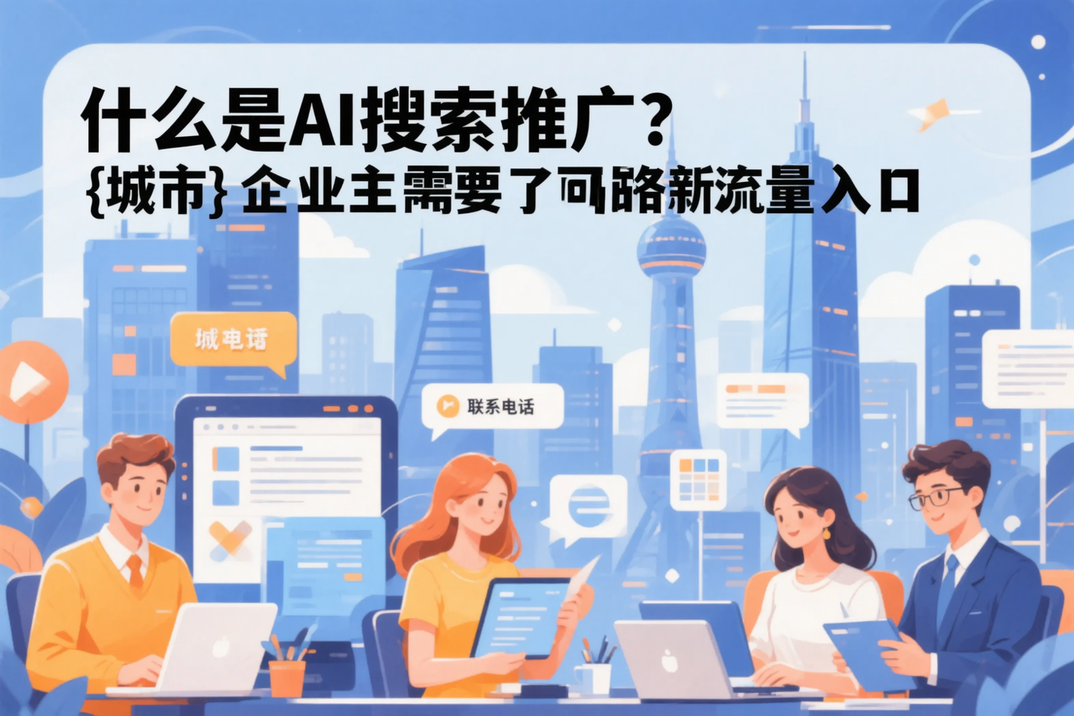 什么是AI搜索推广？陕西企业主需要了解的新流量入口