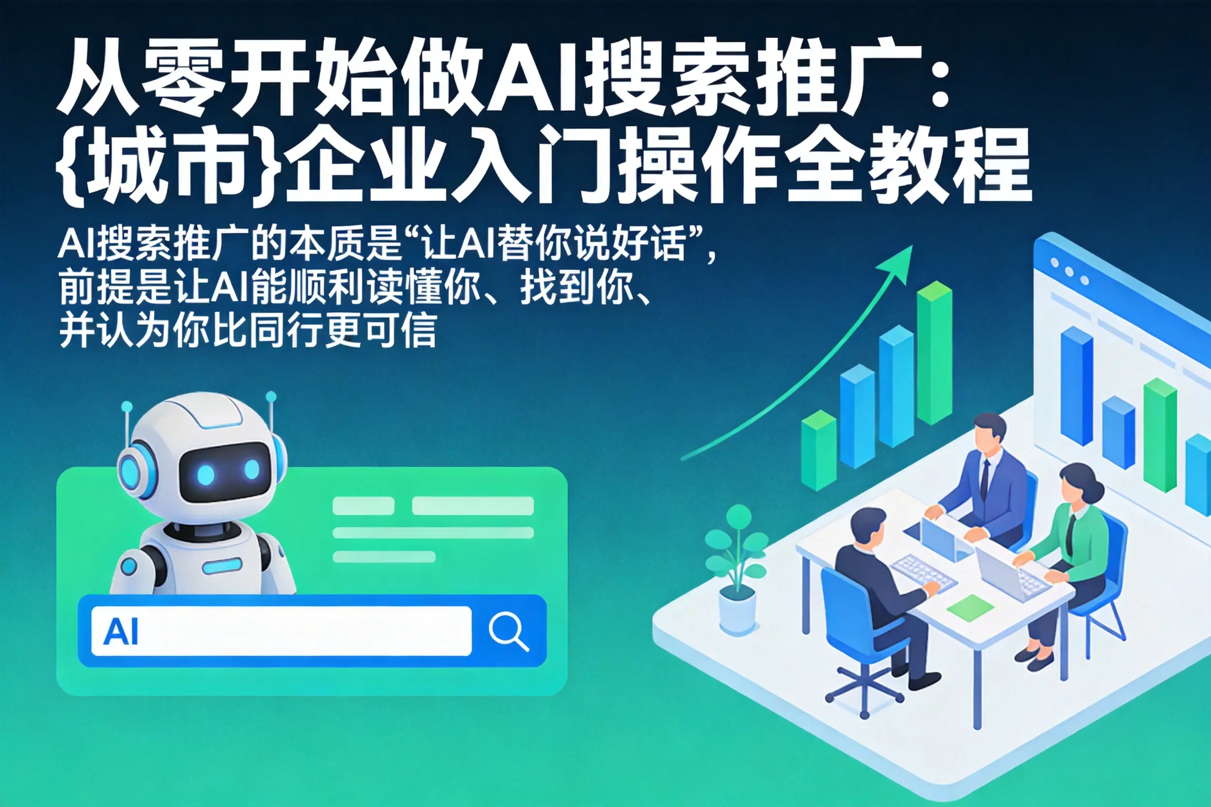 从零开始做AI搜索推广：陕西企业入门操作全教程