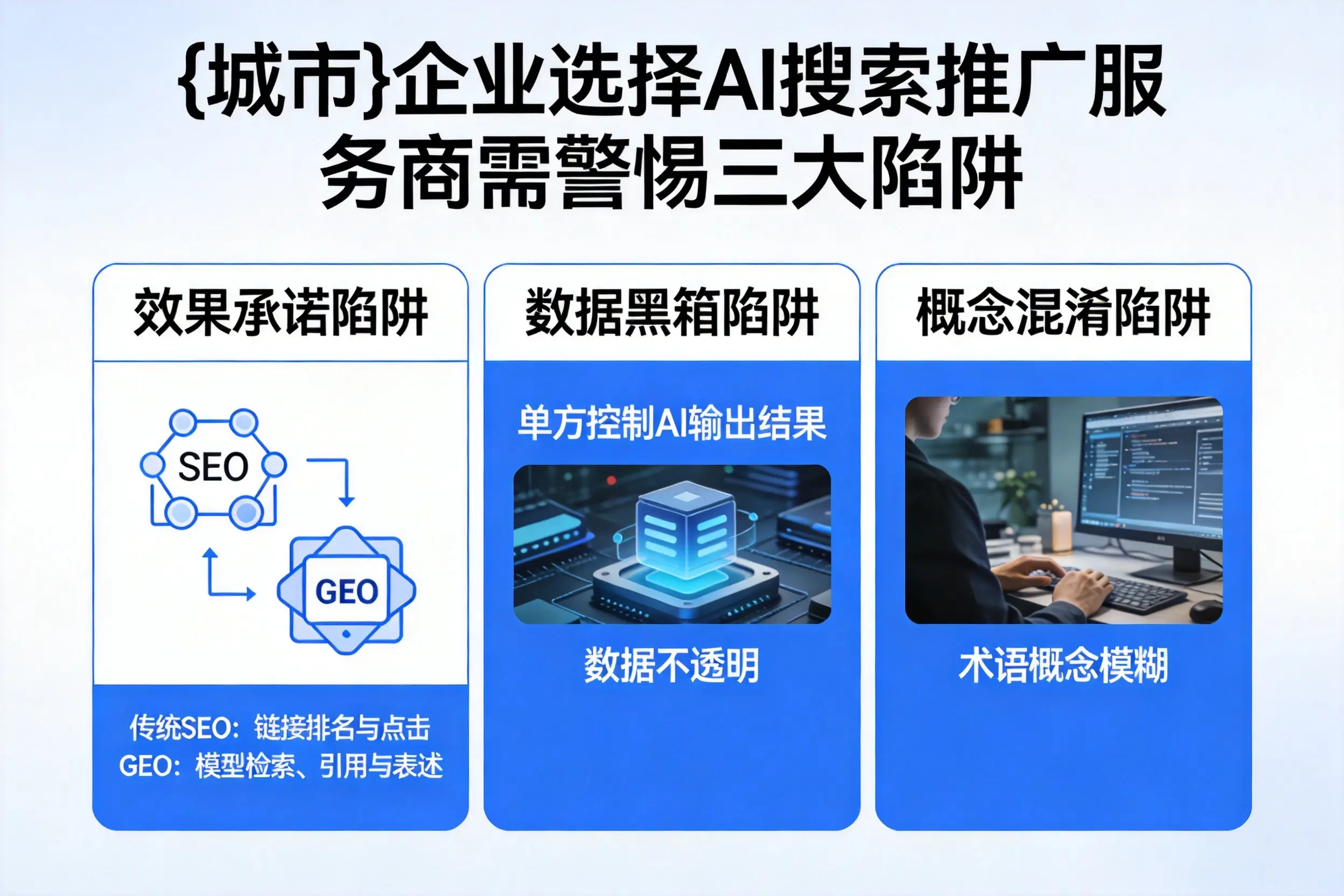 陕西企业选择AI搜索推广服务商需警惕三大陷阱