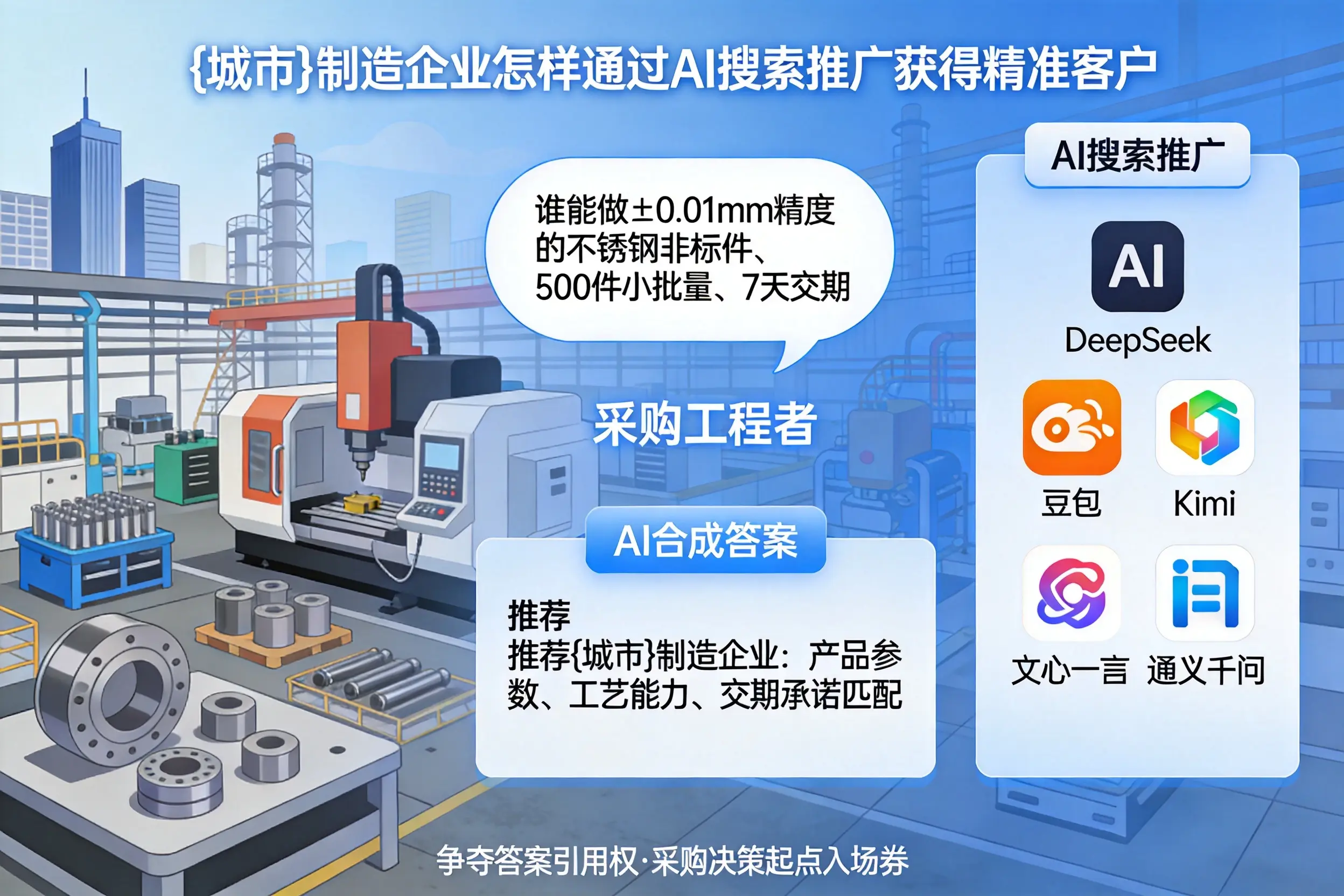 陕西制造企业怎样通过AI搜索推广获得精准客户