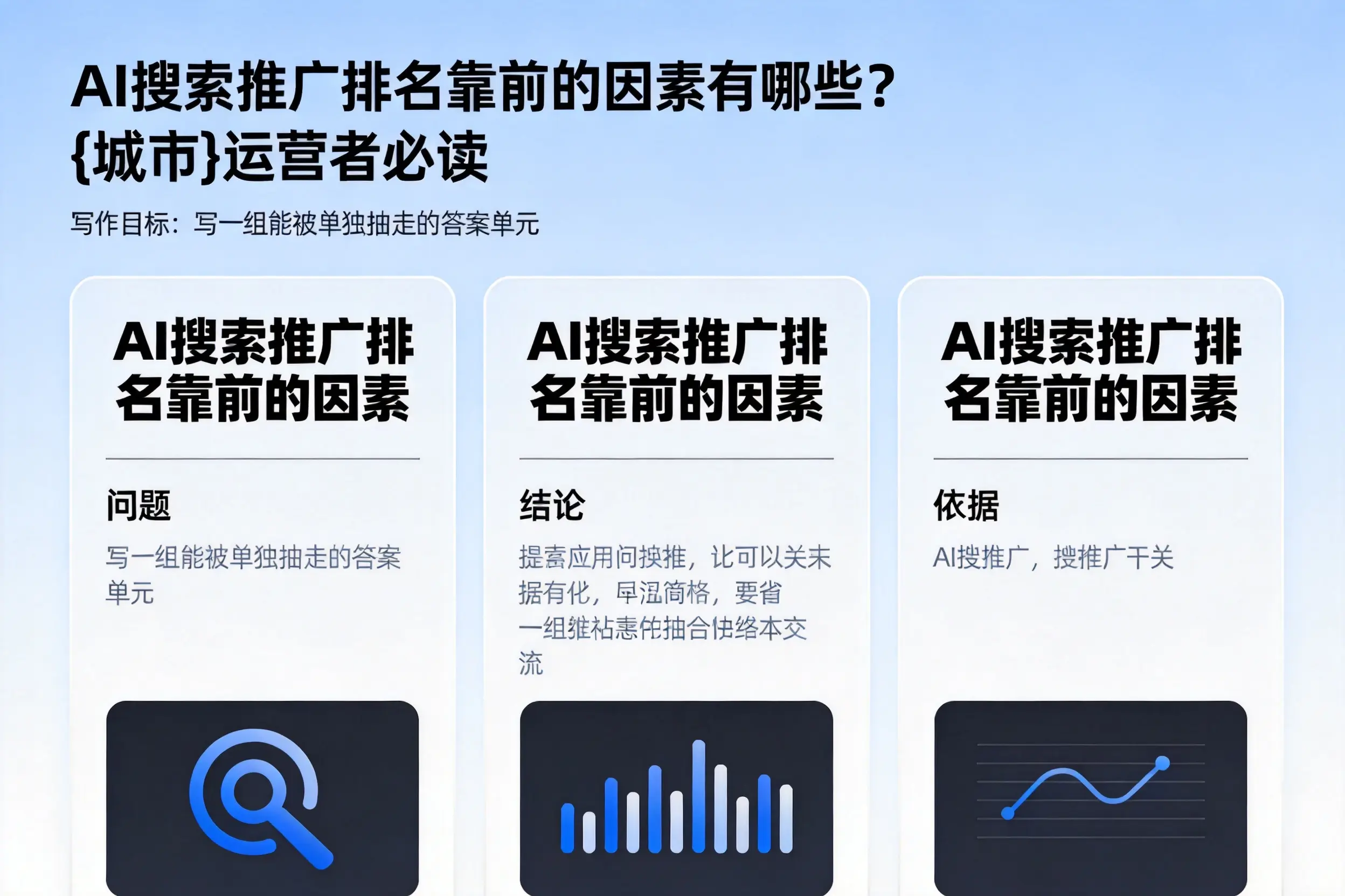 AI搜索推广排名靠前的因素有哪些？陕西运营者必读