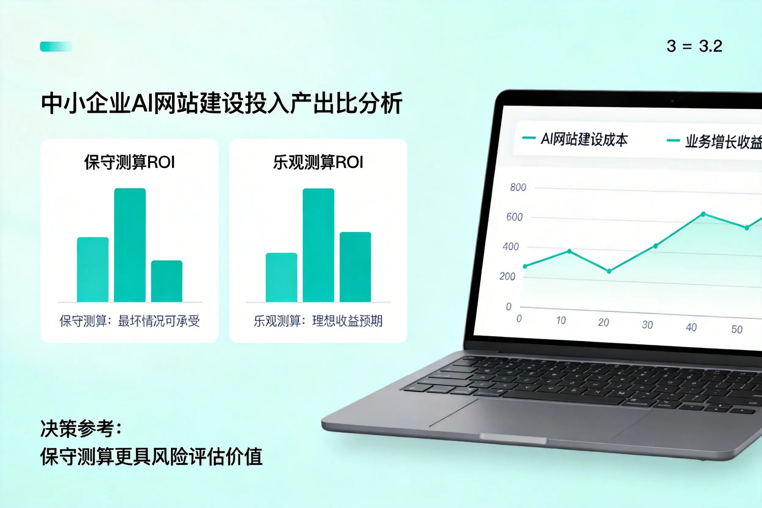 陕西中小企业AI网站建设投入产出比怎么算？先看这份分析