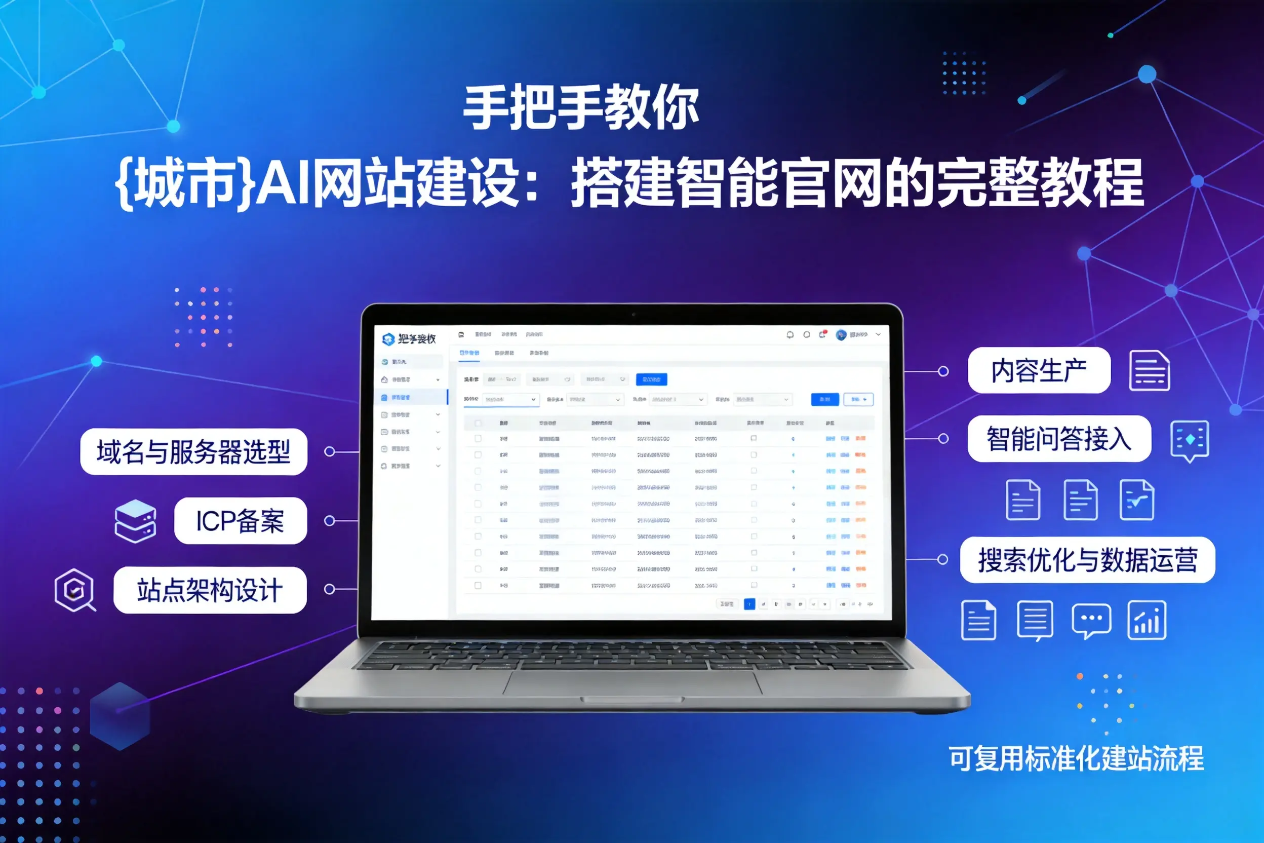 手把手教你陕西AI网站建设：搭建智能官网的完整教程