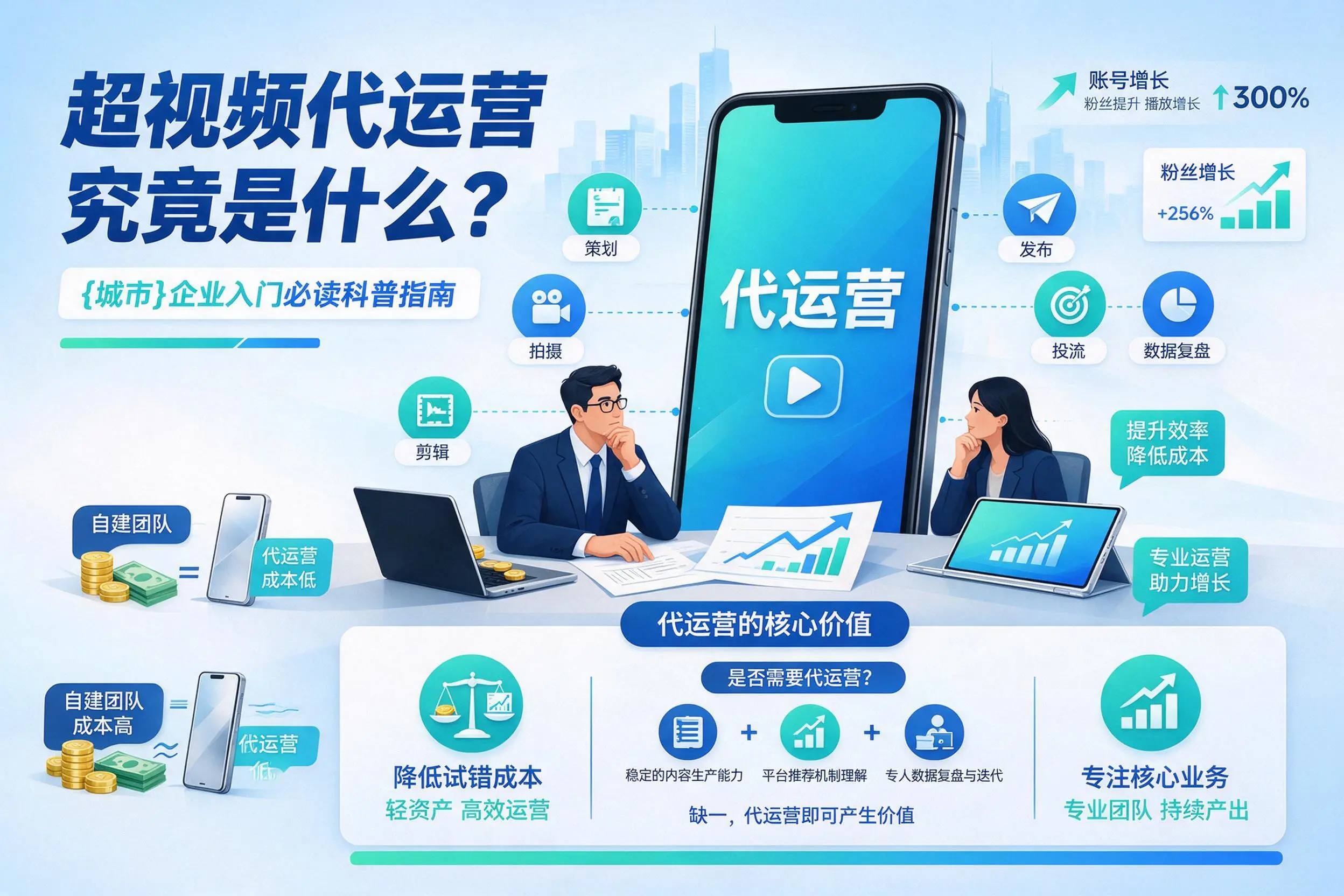 短视频代运营究竟是什么？陕西企业入门必读科普指南