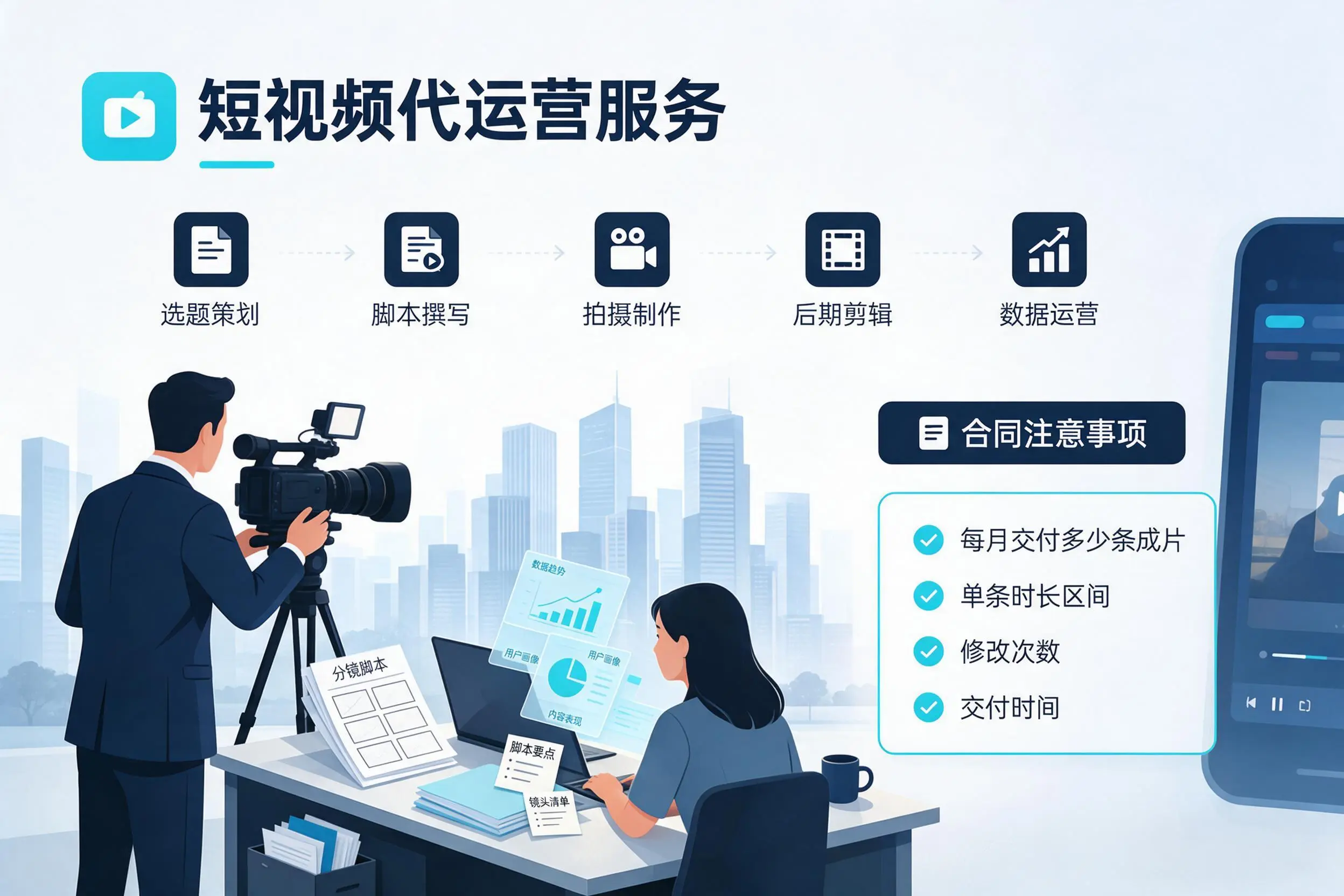 短视频代运营包含哪些服务？陕西企业常见问题科普