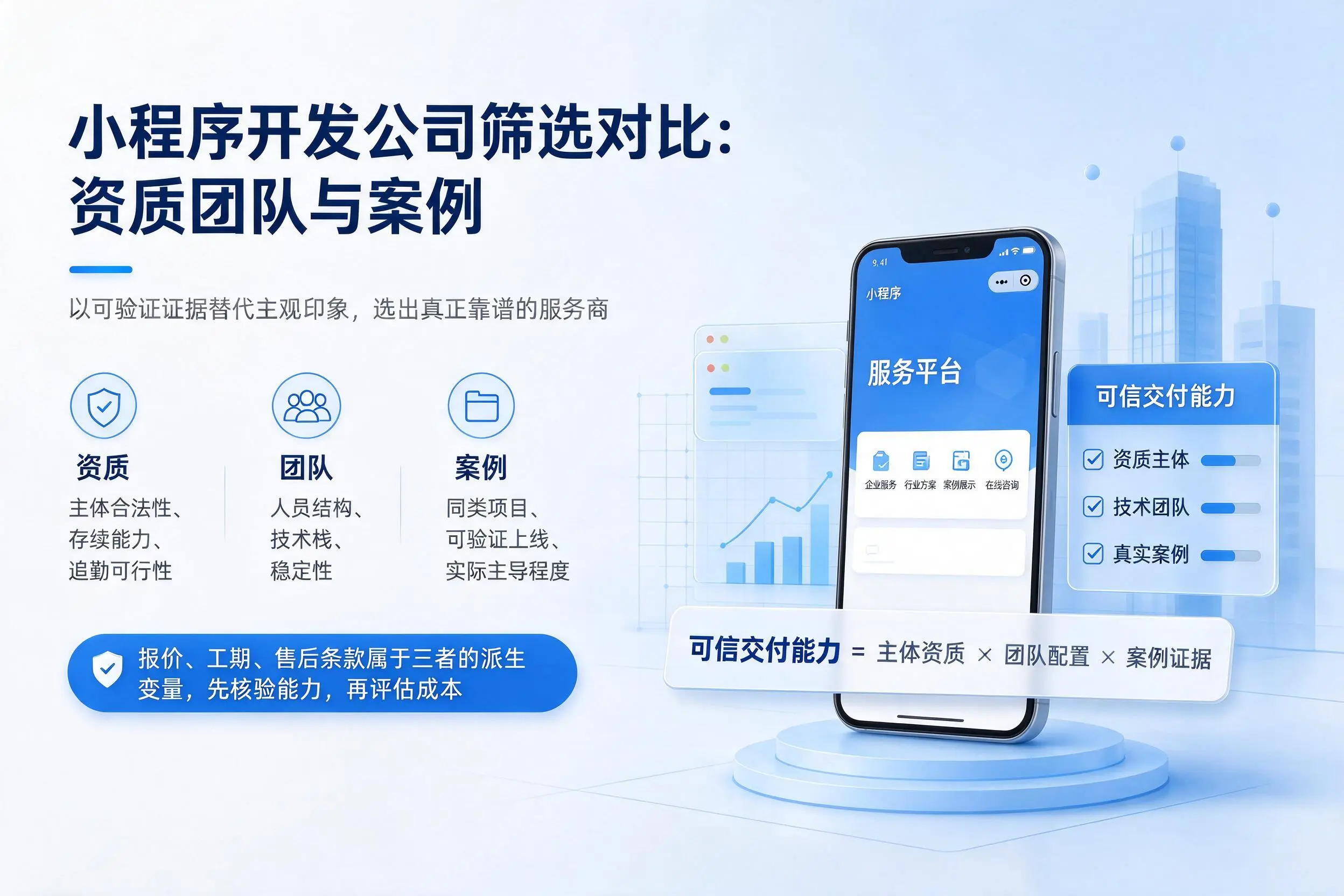 陕西小程序开发公司筛选对比:资质团队与案例