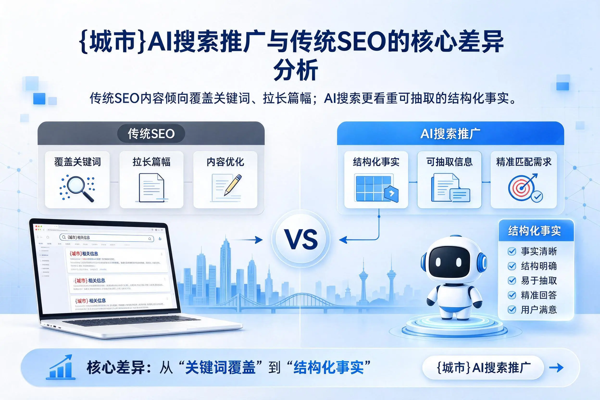 陕西AI搜索推广与传统SEO的核心差异分析